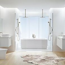 Bathroom remodel: Kohler medicine cabinets, bathroom accessories