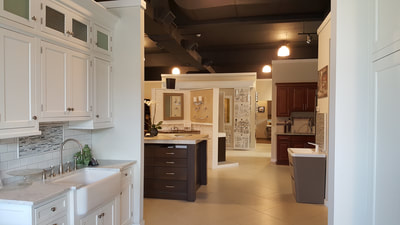 Kitchen and bathroom remodeling design ideas at Broadway Kitchens & Baths showroom