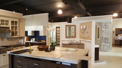 Kitchen and bathroom remodeling ideas at Broadway Kitchens & Baths showroom