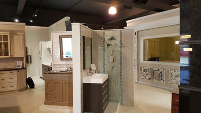 Bathroom design ideas at Broadway Kitchens & Baths showroom