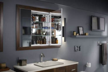 Bathroom renovation: Vanity and medicine cabinet